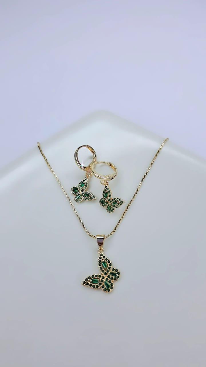 JUEGOS DE CADENAS DE MARIPOSAS VERDES - Mercado Andino