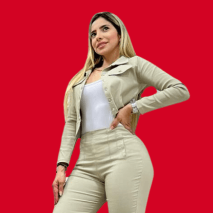 Conjunto Blazer Montevideo Estilo y Confort 3 Piezas - Mercado Andino