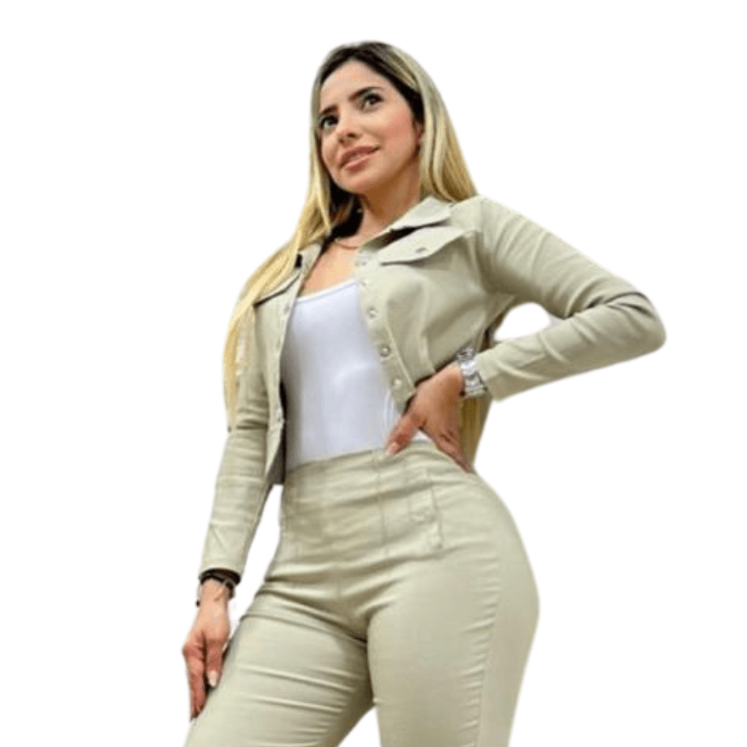 Conjunto Blazer Montevideo Estilo y Confort 3 Piezas - Mercado Andino