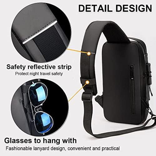 Bolso De Hombro Antirrobo Con Carga Usb - Mercado Andino