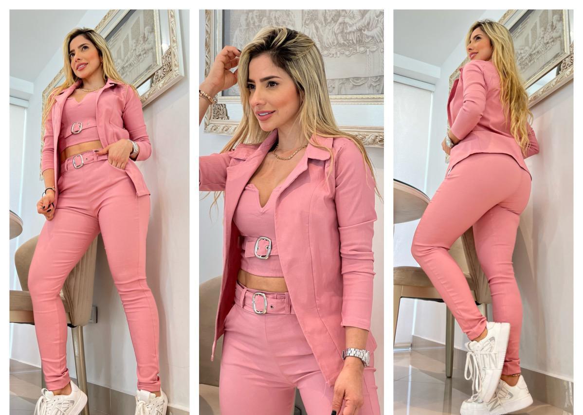 Conjunto de 3 Piezas para Mujer - Elegancia y Versatilidad en Colores Vibrantes - Mercado Andino