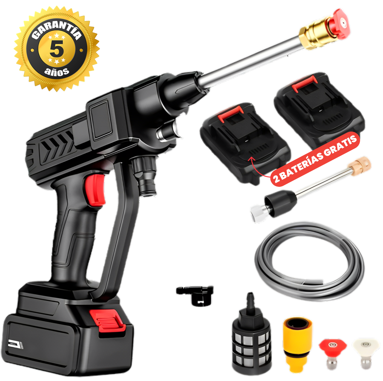 Hidrolavadora WaterJET PRO™  DOBLE BATERÍA SOLO HOY HASTA 23h59!!!