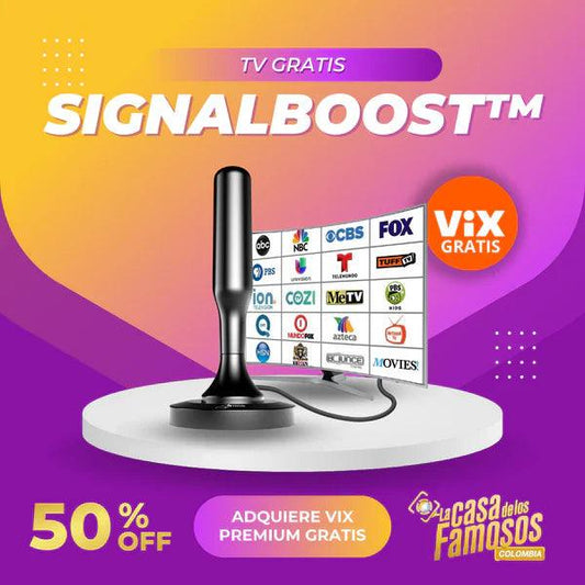 Antena HDTV 4K/+12 mil canales FUNCIONA EN TODOS LOS TV - (ENVIO GRATIS) - Mercado Andino