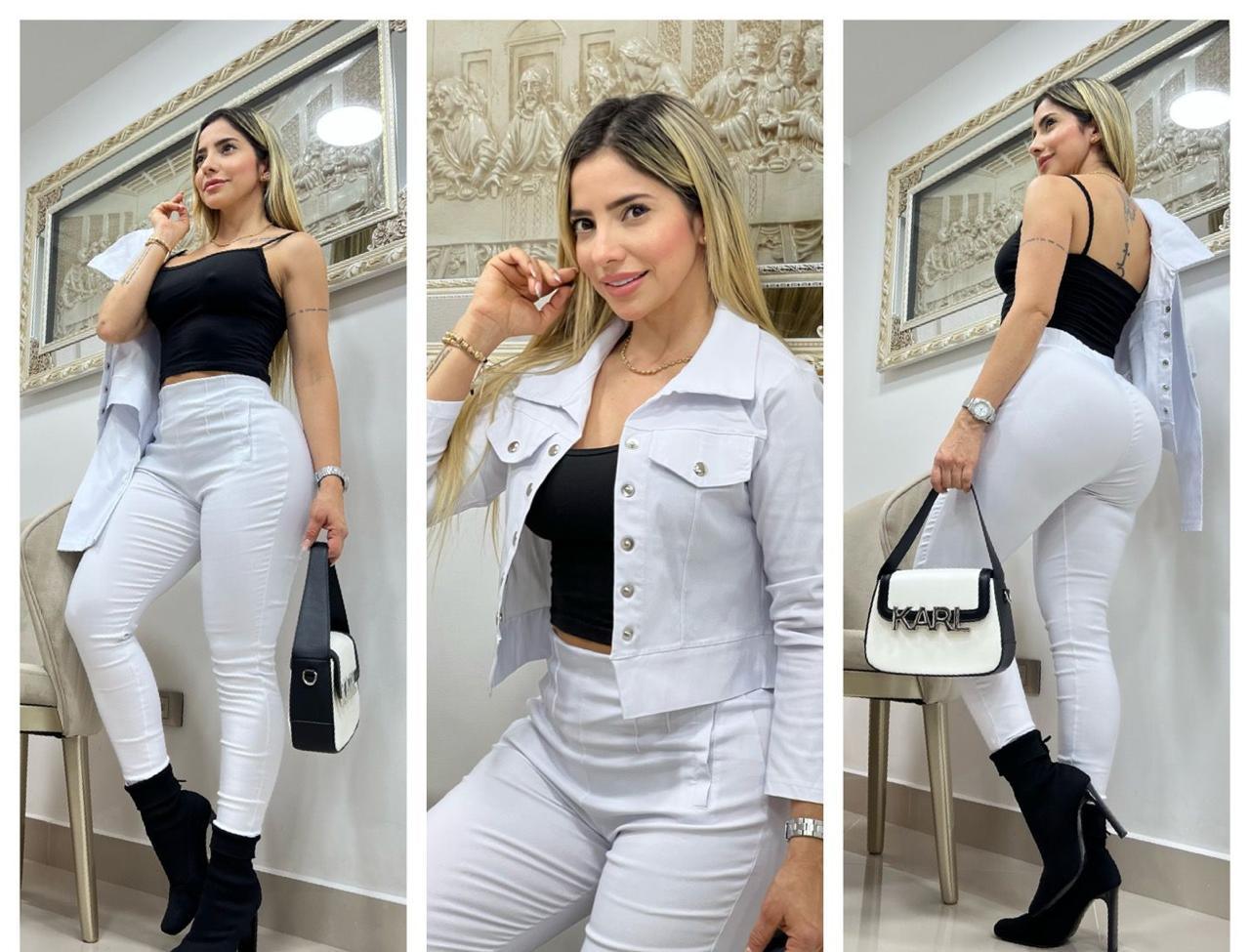 Conjunto formal 3 piezas chaqueta 2091 - Mercado Andino