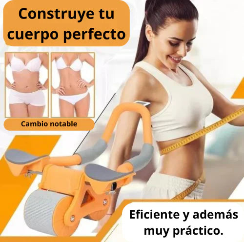 Burn Roller - La Rueda Abdominal Viral de Tiktok con Pantalla Digital 🔥